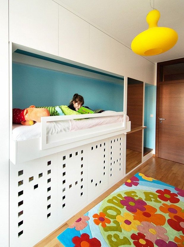 Фотография: Прочее в стиле , Детская, Интерьер комнат, Цвет в интерьере, Белый – фото на INMYROOM