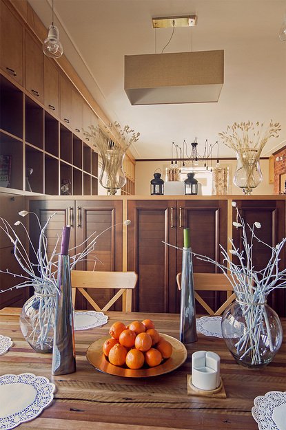 Фотография: Кухня и столовая в стиле Лофт, Декор интерьера, Квартира, Дома и квартиры, Илья Хомяков, Стена – фото на INMYROOM