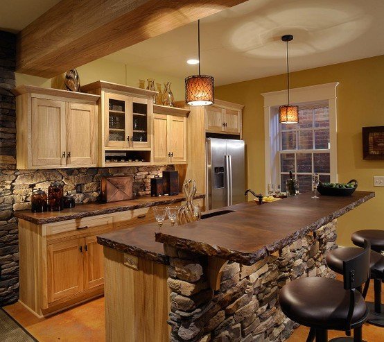 Фотография: Кухня и столовая в стиле Эко, Декор интерьера, Мебель и свет – фото на INMYROOM