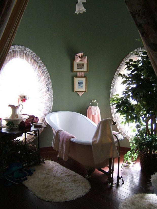 Ванная комната викторианский стиль