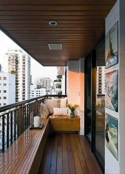 Фотография: Балкон в стиле Современный, Прованс и Кантри, Квартира, Декор, Советы, как обустроить открытый балкон, городской балкон, открытый балкон, идеи для открытого балкона – фото на INMYROOM