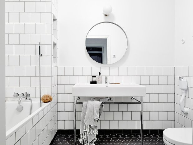 Фотография: Ванная в стиле Скандинавский, Декор интерьера, Квартира – фото на INMYROOM
