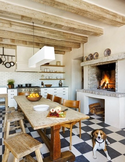 Фотография: Кухня и столовая в стиле Прованс и Кантри, Декор интерьера, Декор дома, Пол – фото на INMYROOM