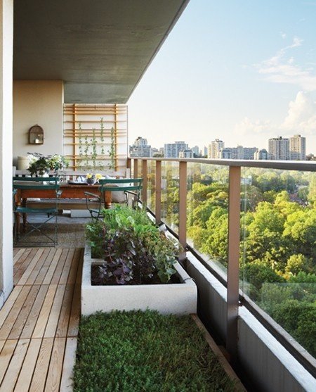 Фотография: Балкон, Терраса в стиле Современный, Интерьер комнат, специальная тема: балконы – фото на INMYROOM