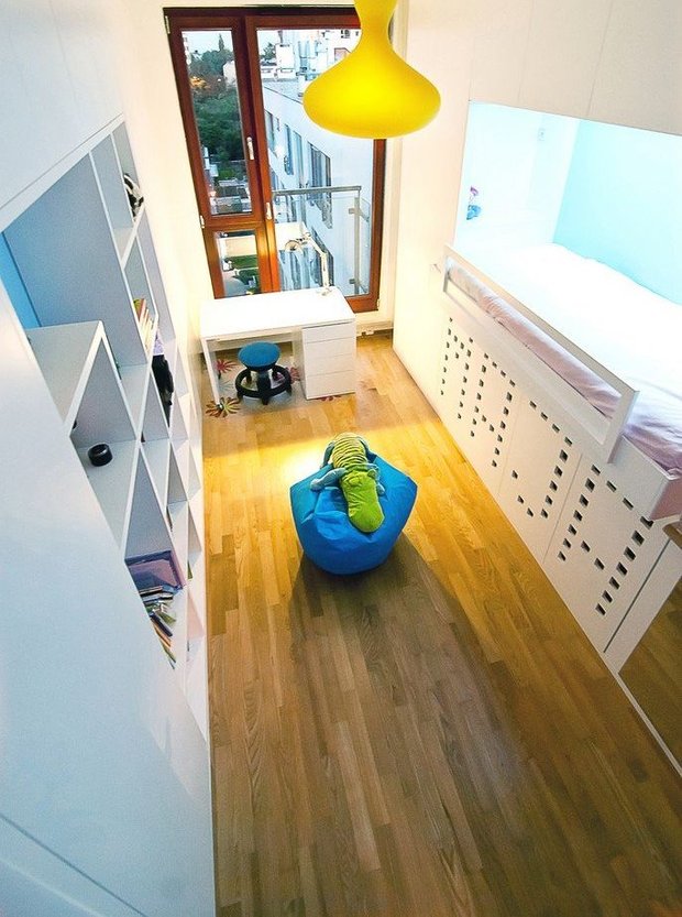 Фотография: Детская в стиле Современный, Интерьер комнат, Цвет в интерьере, Белый – фото на INMYROOM