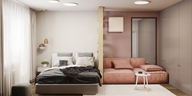 5 идей для оформления спальни в панельке