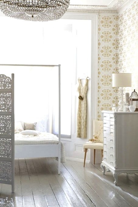 Фотография: Спальня в стиле Скандинавский, Современный, Цвет в интерьере – фото на INMYROOM