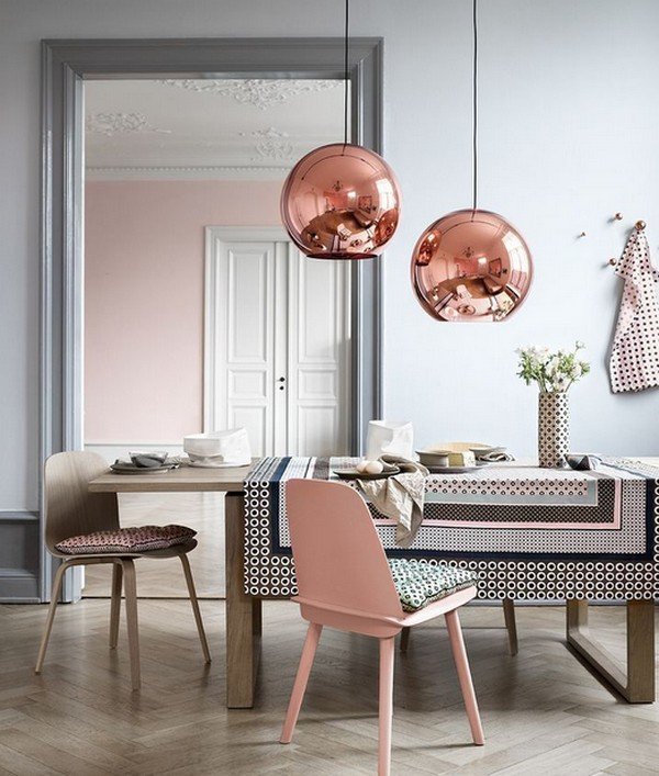 Фотография: Кухня и столовая в стиле Скандинавский, Декор интерьера, Декор, Розовый – фото на INMYROOM