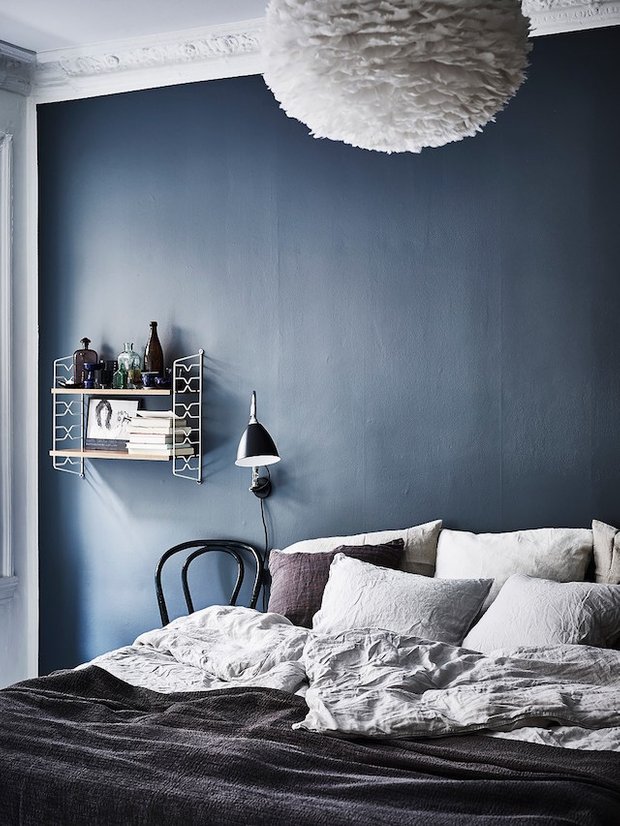 Фотография: Спальня в стиле Скандинавский, Декор интерьера, Квартира, Гетеборг – фото на INMYROOM