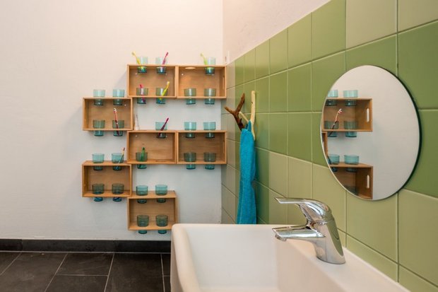 Фотография: Ванная в стиле Современный, Детская, Интерьер комнат – фото на INMYROOM