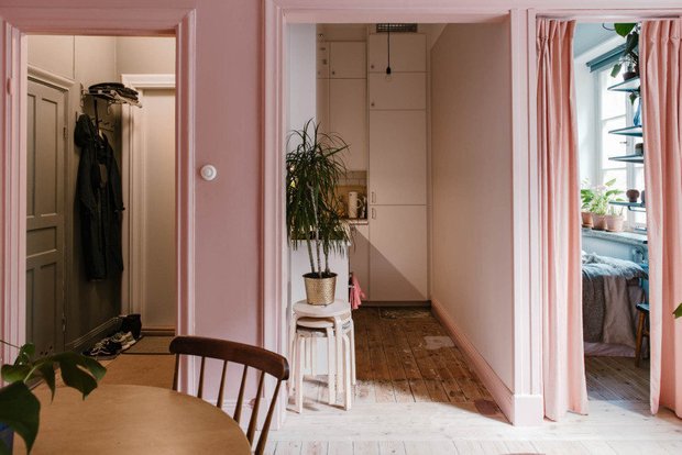 Фотография: Прихожая в стиле Скандинавский, Малогабаритная квартира, Квартира, Швеция – фото на INMYROOM