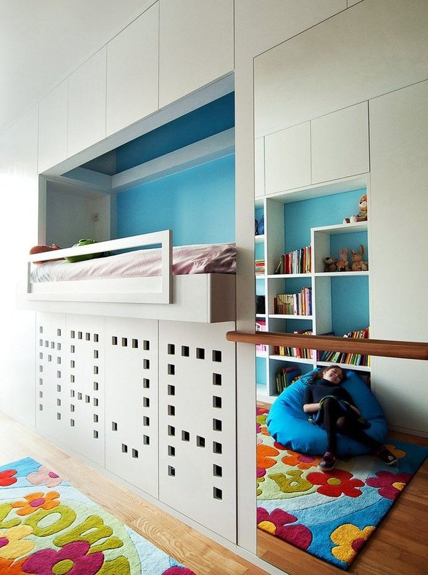 Фотография: Прочее в стиле , Детская, Интерьер комнат, Цвет в интерьере, Белый – фото на INMYROOM
