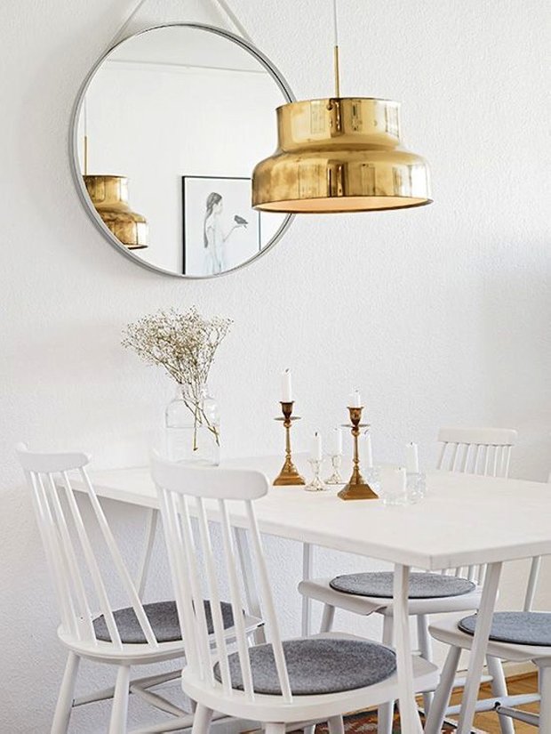 Фотография: Кухня и столовая в стиле Скандинавский, Интерьер комнат, Обеденная зона – фото на INMYROOM