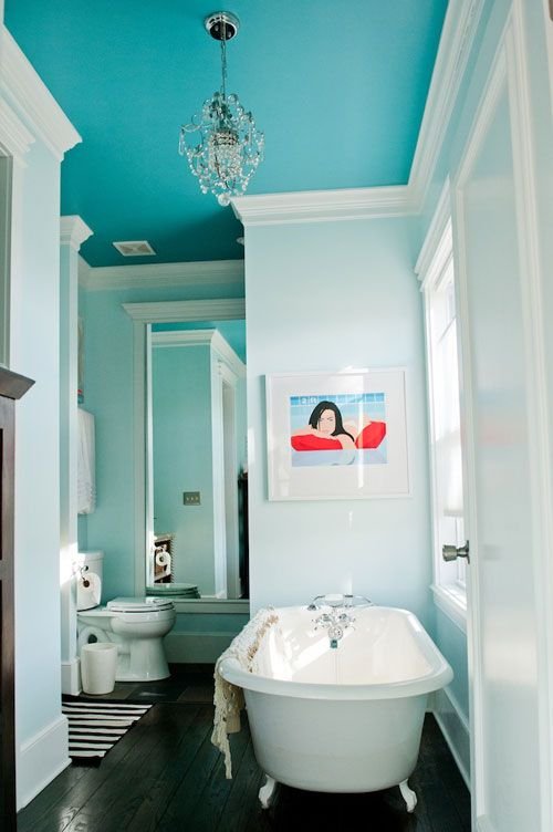 Фотография: Ванная в стиле , Декор интерьера, Дизайн интерьера, Цвет в интерьере – фото на INMYROOM