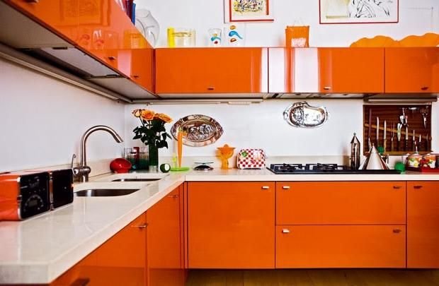 Фотография: Планировки в стиле , Кухня и столовая, Декор интерьера, Квартира, Дом, Декор, Оранжевый – фото на INMYROOM