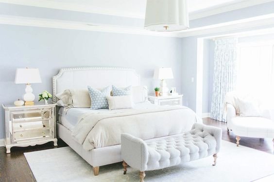 Фотография: Спальня в стиле Прованс и Кантри, Декор интерьера, Зеленый, Бежевый, Серый, Розовый, Голубой – фото на INMYROOM