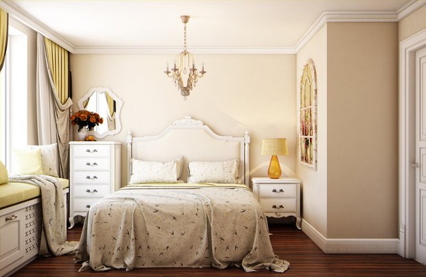 Фотография: Спальня в стиле Прованс и Кантри, Декор интерьера, Подоконник – фото на INMYROOM