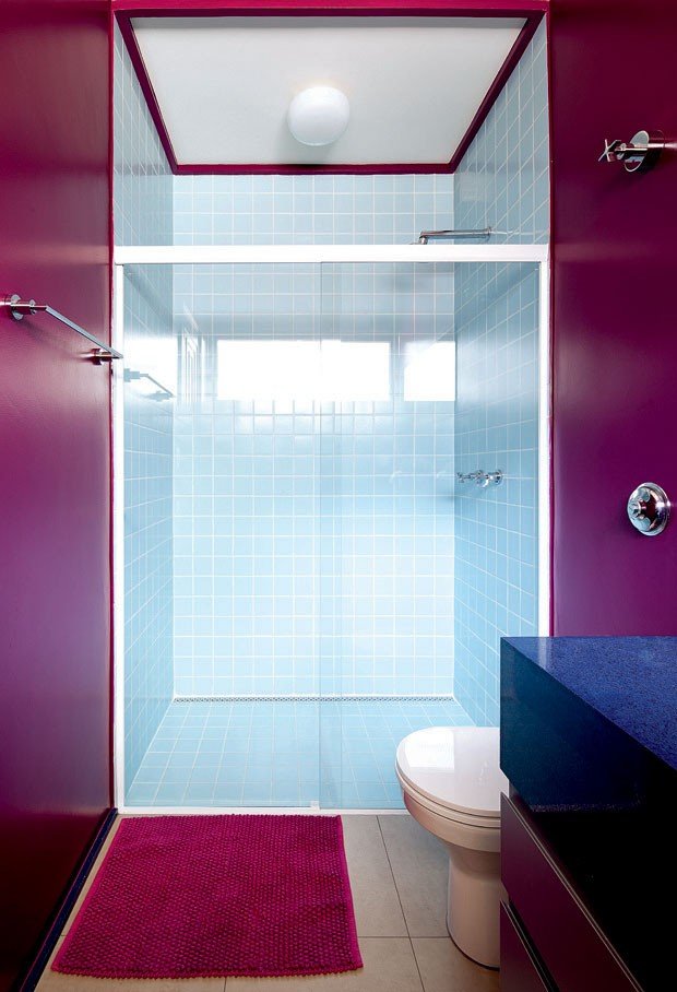Фотография: Ванная в стиле Хай-тек, Декор интерьера, Дизайн интерьера, Цвет в интерьере – фото на INMYROOM