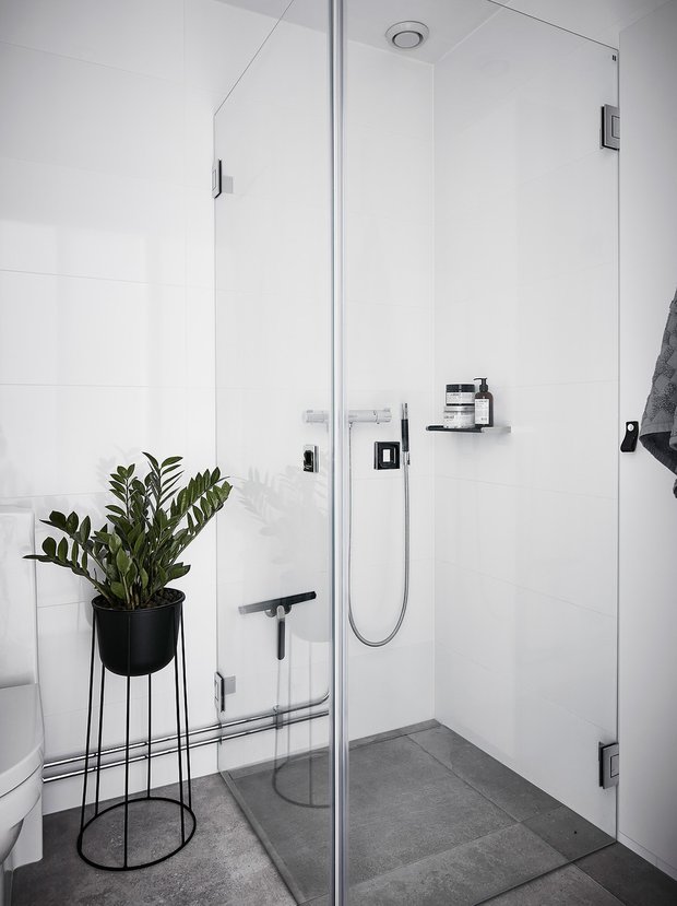 Фотография: Ванная в стиле Скандинавский, Декор интерьера, Квартира, Швеция, 2 комнаты, 40-60 метров – фото на INMYROOM