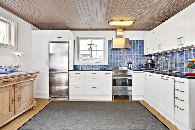 Фотография: Кухня и столовая в стиле Скандинавский, Эко, Дом и дача – фото на INMYROOM