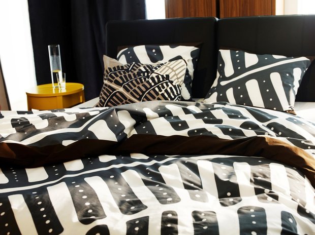 Фотография: Спальня в стиле Современный, Текстиль, Индустрия, Новости, IKEA, Ткани, Мягкая мебель, Светильники, Ваза, Стокгольм – фото на INMYROOM