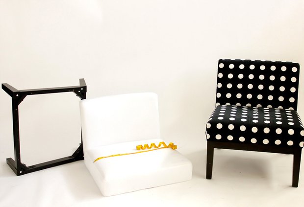 Фотография:  в стиле , DIY, Кресло, Bosch, как сменить обивку мягкой мебели, zamo, как сменить обивку кресла – фото на INMYROOM