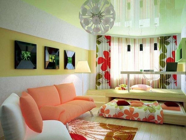 Фотография: Гостиная в стиле Современный, Интерьер комнат – фото на INMYROOM