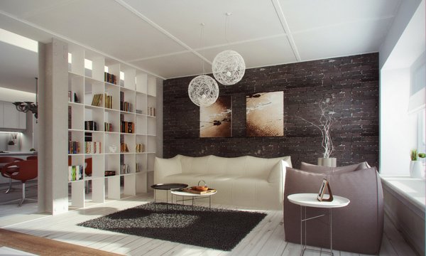 Фотография: Гостиная в стиле Современный, Декор интерьера, Мебель и свет – фото на INMYROOM