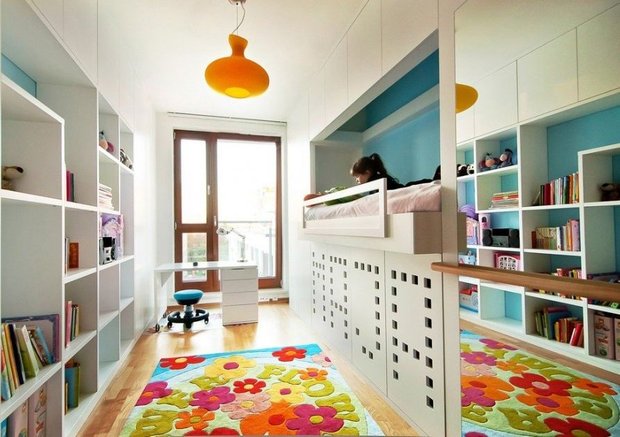 Фотография: Детская в стиле Современный, Интерьер комнат, Цвет в интерьере, Белый – фото на INMYROOM