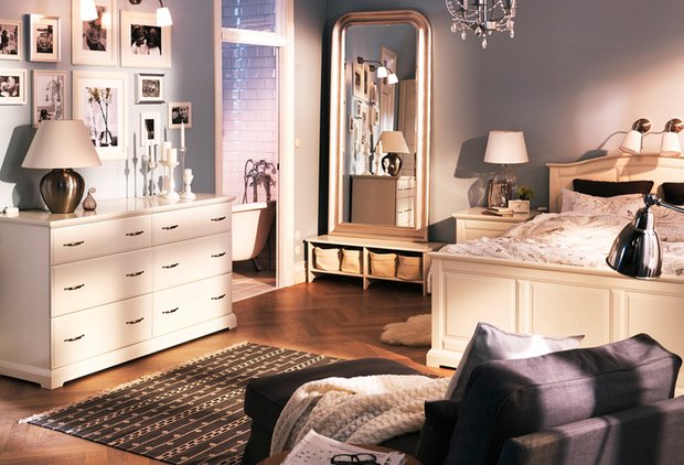 Фотография: Спальня в стиле Скандинавский, Интерьер комнат, IKEA – фото на INMYROOM