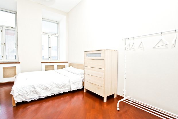 Фотография: Спальня в стиле Современный, Дома и квартиры, Городские места, Москва, Хостел – фото на INMYROOM