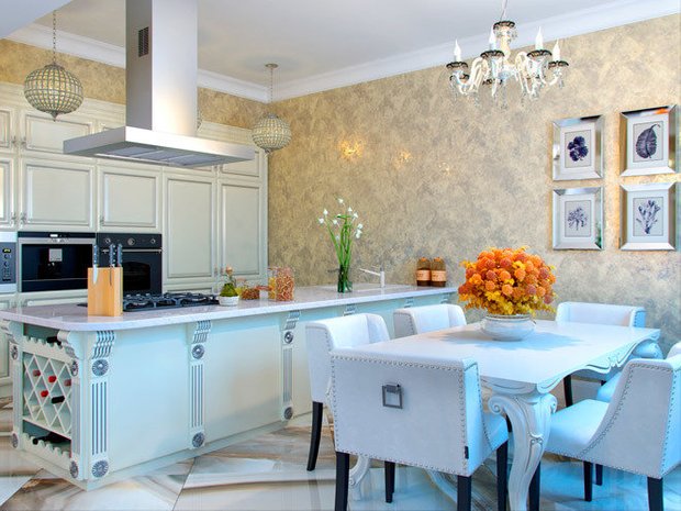 Фотография: Кухня и столовая в стиле Классический, Гостиная, Советы – фото на INMYROOM
