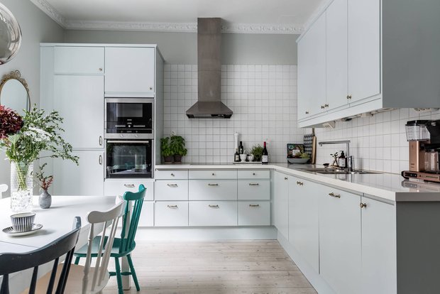 Фотография: Кухня и столовая в стиле Скандинавский, Декор интерьера, Квартира, Стокгольм – фото на INMYROOM