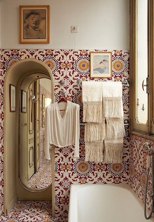 Фотография: Ванная в стиле Восточный, Декор интерьера, Декор дома, Марокканский – фото на INMYROOM