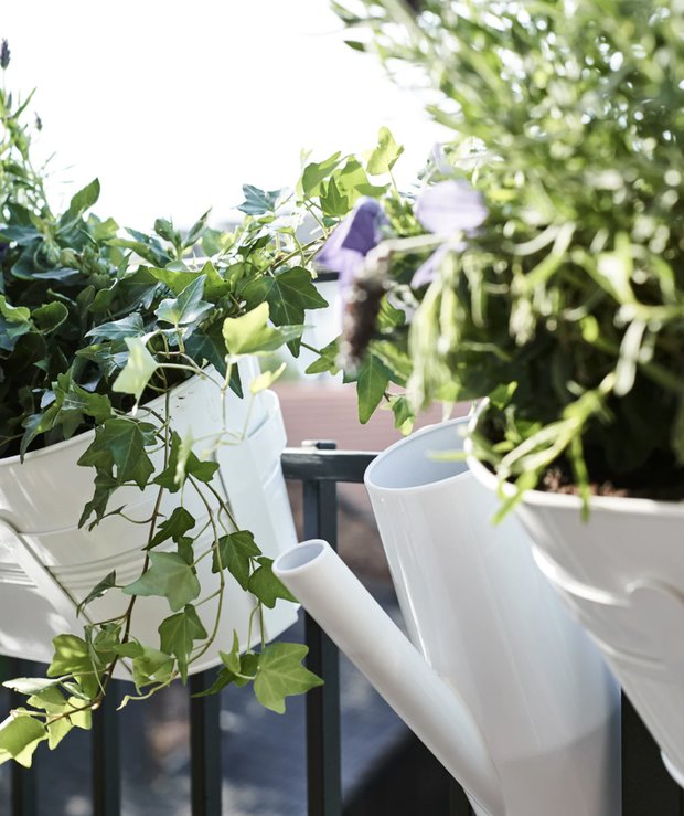 Фотография:  в стиле , Балкон, Советы, Сад, маленький сад, мини-огород на балконе, ИКЕА, идеи для сада – фото на INMYROOM