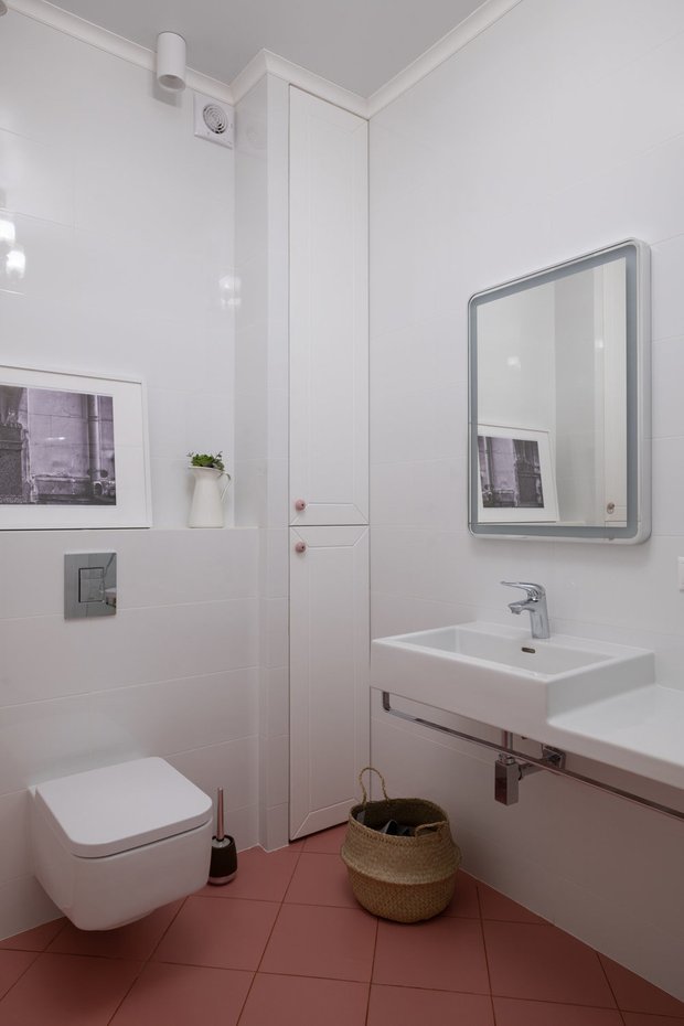 Фотография:  в стиле , Ванная, Советы, хранение в ванной комнате – фото на INMYROOM