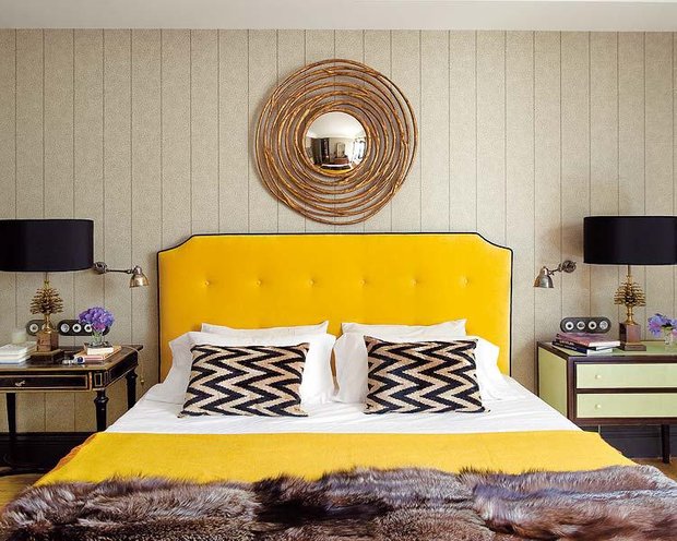 Фотография: Спальня в стиле Скандинавский, Декор интерьера, цветовая палитра интерьера, цветовые схемы для интерьера – фото на INMYROOM
