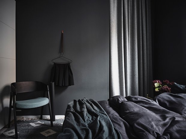 Фотография: Спальня в стиле Скандинавский, Декор интерьера, Квартира, Швеция, 2 комнаты, 40-60 метров – фото на INMYROOM