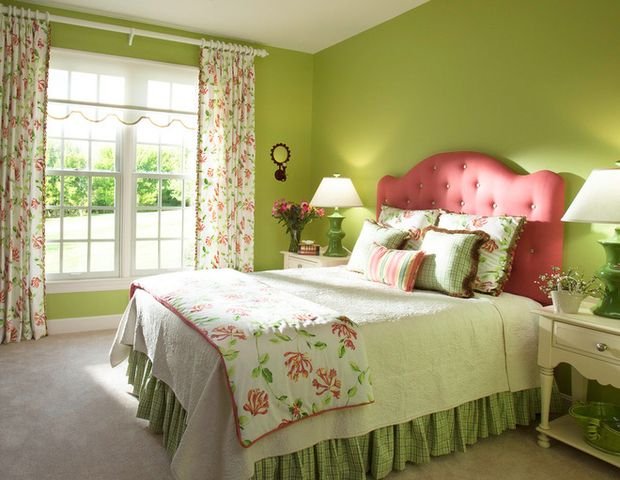 Фотография: Спальня в стиле Прованс и Кантри, Декор интерьера, Квартира, Дом, Декор, Зеленый – фото на INMYROOM