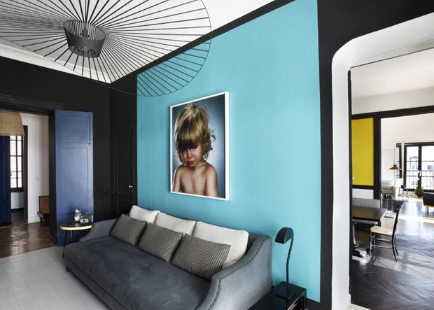 Фотография: Гостиная в стиле Хай-тек, Декор интерьера, Дизайн интерьера, Цвет в интерьере – фото на INMYROOM