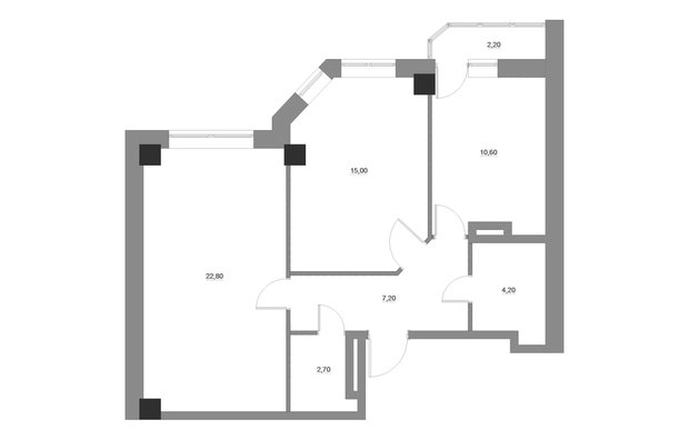Фотография: Планировки в стиле , Квартира, Дома и квартиры, IKEA – фото на INMYROOM