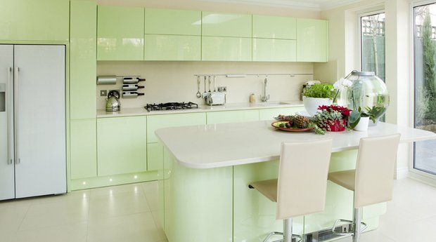 Фотография: Кухня и столовая в стиле Современный, Декор интерьера, Дизайн интерьера, Цвет в интерьере, Белый – фото на INMYROOM