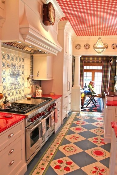 Фотография: Кухня и столовая в стиле Прованс и Кантри, Декор интерьера, Декор дома, Пол – фото на INMYROOM