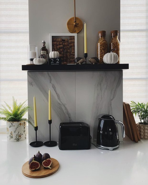 Фотография: Кухня и столовая в стиле Современный, Ремонт на практике, черная кухня – фото на INMYROOM
