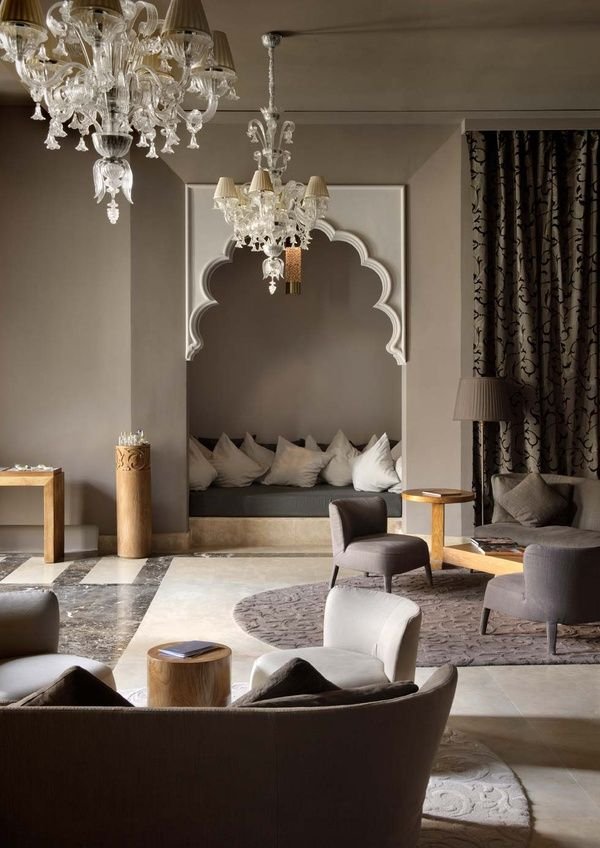 Фотография: Гостиная в стиле Восточный, Декор интерьера, Декор, марроканский стиль в интерьере, марокканский стиль – фото на INMYROOM