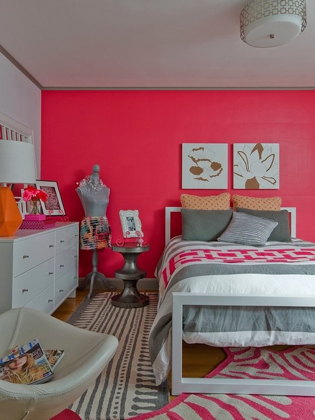 Фотография: Спальня в стиле Эклектика, Детская, Интерьер комнат, Декор – фото на INMYROOM