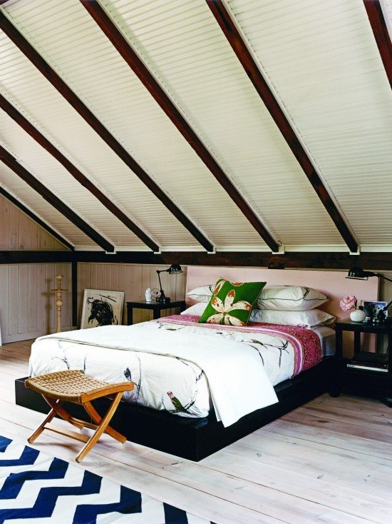 Фотография: Спальня в стиле Восточный, Дом, Чердак, Мансарда – фото на INMYROOM