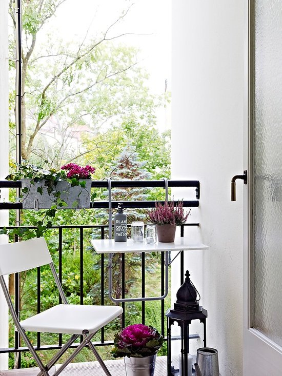 Фотография: Балкон, Терраса в стиле Скандинавский, Современный, Интерьер комнат – фото на INMYROOM