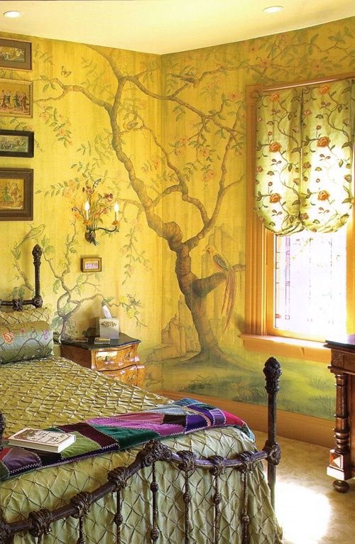 Фотография: Спальня в стиле Восточный, Декор интерьера, Дизайн интерьера, Цвет в интерьере – фото на INMYROOM