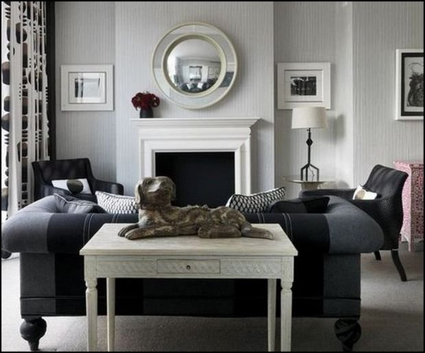 Фотография:  в стиле , Декор интерьера, Квартира, Дом, Декор, Серый – фото на INMYROOM